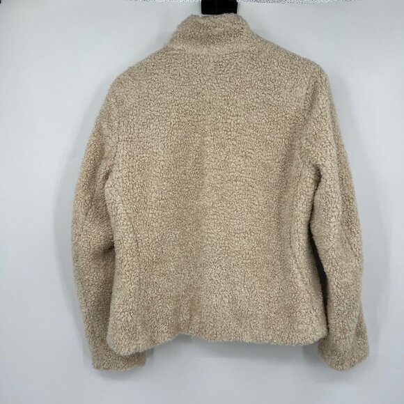 Pendleton Ladies' Fuzzy Zip Jacket Coat Teddy Bear Fall Winter Sherpa Fleece med - Picture 10 of 15